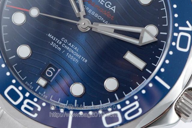 OMEGA手錶 2018巴塞爾全新歐米茄 omega海馬300米潛水表 歐米茄高端機械男表 歐米茄潛水男士腕表  hds1424